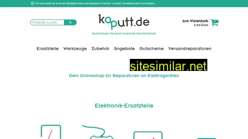 shop.kaputt.de alternative sites