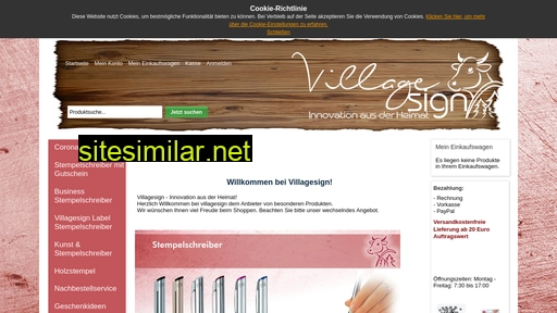 shop.villagesign.de alternative sites