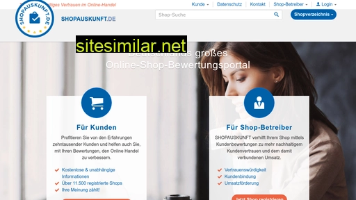 shopauskunft.de alternative sites