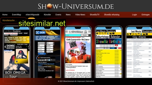 show-universum.de alternative sites