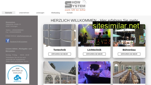 showsystem.de alternative sites