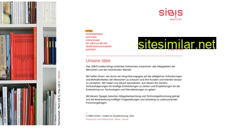 sibis-institut.de alternative sites