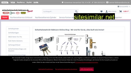 sicherheitstechnik-feldmann-shop.de alternative sites