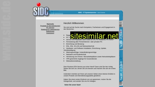 sidc.de alternative sites