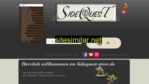 sidequest-store.de alternative sites