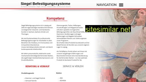 siegel-befestigungssysteme.de alternative sites