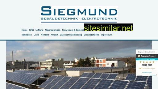 siegmund-gebaeudetechnik.de alternative sites