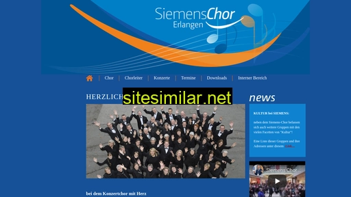 Siemens-chor-erlangen similar sites