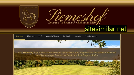 siemeshof.de alternative sites
