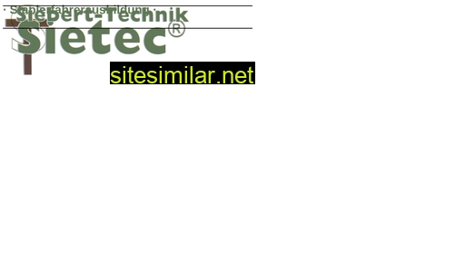 Sietec-online similar sites