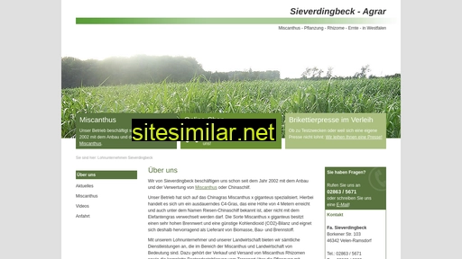 sieverdingbeck-agrar.de alternative sites