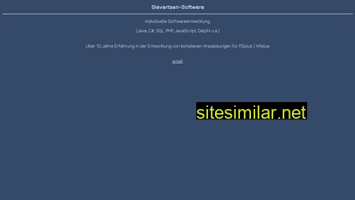 Sievertsen-software similar sites