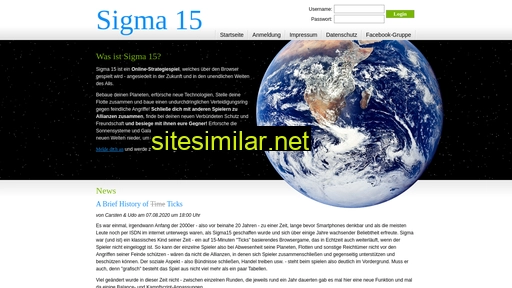 sigma15.de alternative sites