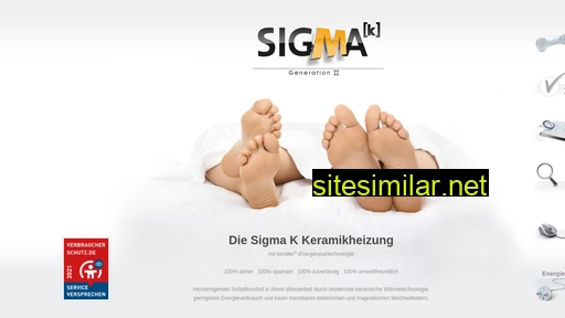 Sigma-k similar sites