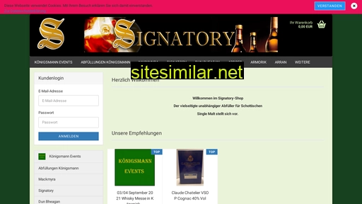 Signatory-shop similar sites