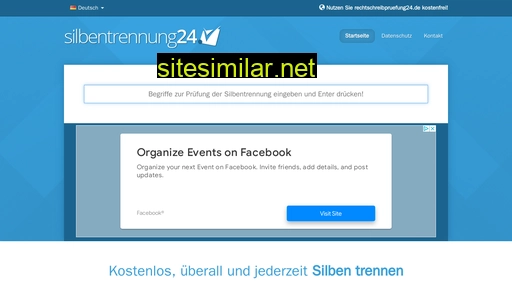 silbentrennung24.de alternative sites