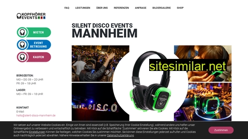 silent-disco-mannheim.de alternative sites