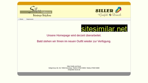 siller-druck.de alternative sites