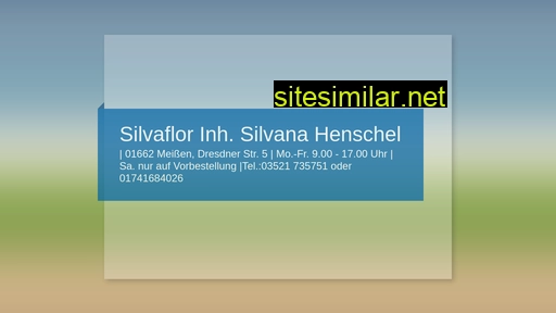 silvaflor-blumen.de alternative sites