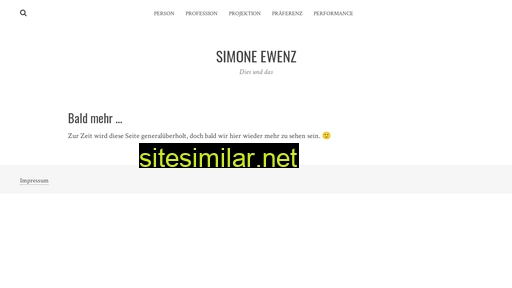 simone-ewenz.de alternative sites