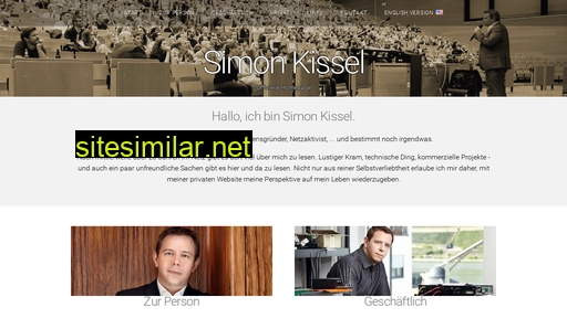 simon-kissel.de alternative sites