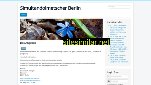 simultandolmetscher-berlin.de alternative sites
