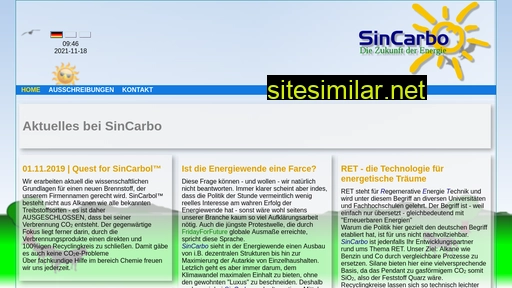 sincarbo.de alternative sites