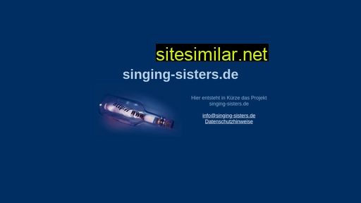 singing-sisters.de alternative sites