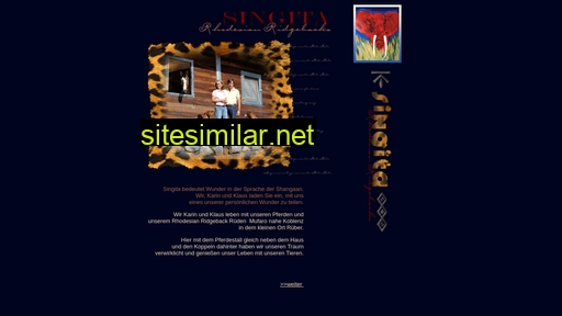 singita-kennel.de alternative sites