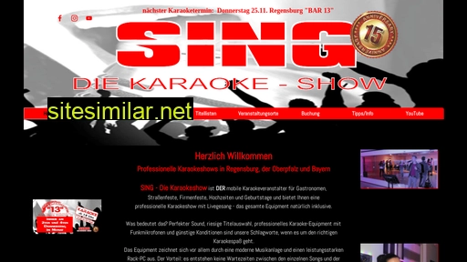 Sing-diekaraokeshow similar sites