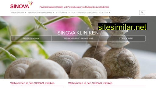 sinova-klinik.de alternative sites
