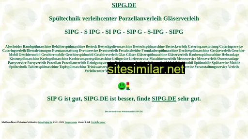 sipg.de alternative sites