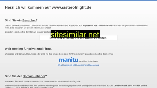 sisterofnight.de alternative sites