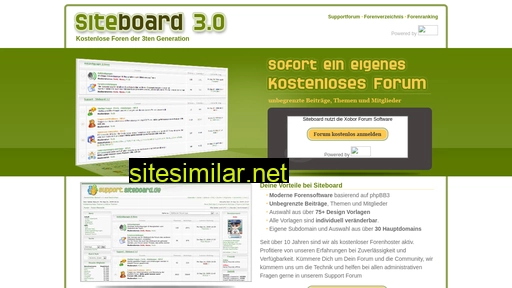 Siteboard similar sites