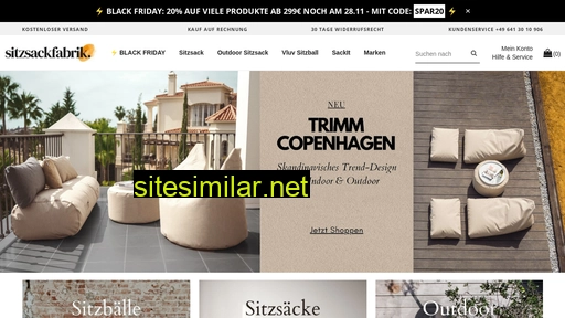 sitzsackfabrik.de alternative sites