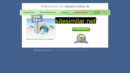 sixpack-online.de alternative sites