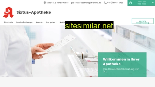 sixtus-apotheke-werlte.de alternative sites