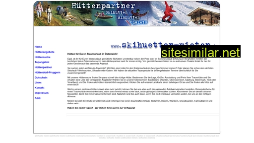 skihuetten-mieten.de alternative sites