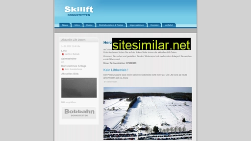 Skilift-donnstetten similar sites