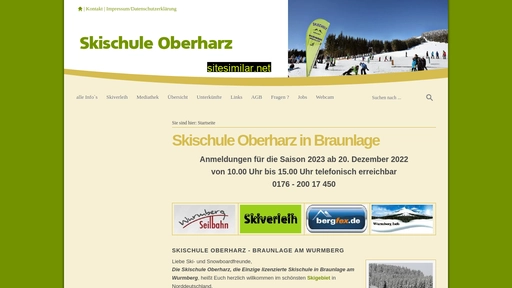 Skischule-oberharz similar sites