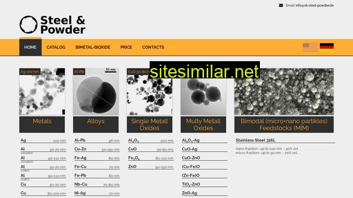 sk-steel-powder.de alternative sites