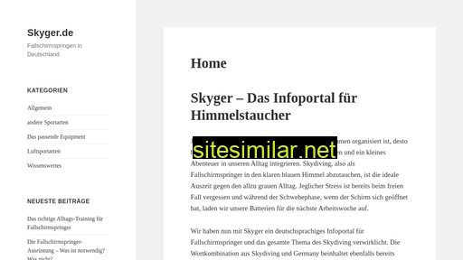 Skyger similar sites