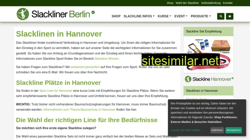Slackliner-berlin similar sites