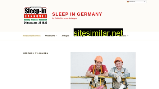 sleep-in-germany.de alternative sites