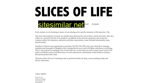 slicesoflife.de alternative sites