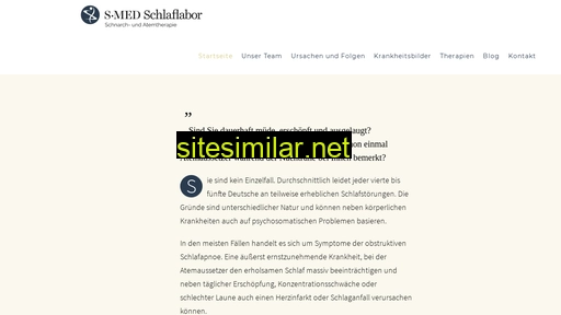 smed-schlaflabor.de alternative sites