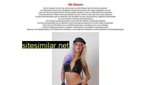 sm-sklavin.de alternative sites