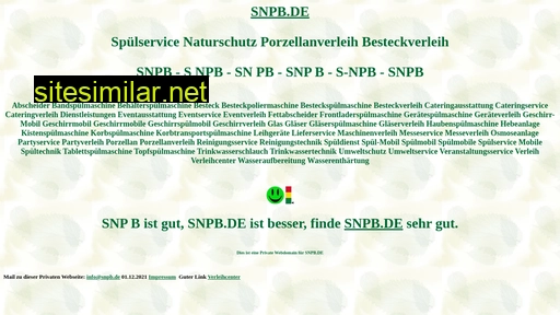 snpb.de alternative sites