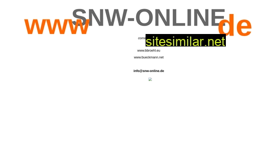 snw-online.de alternative sites