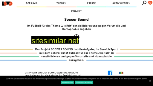 soccer-sound.de alternative sites